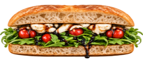 Focaccia Caprese